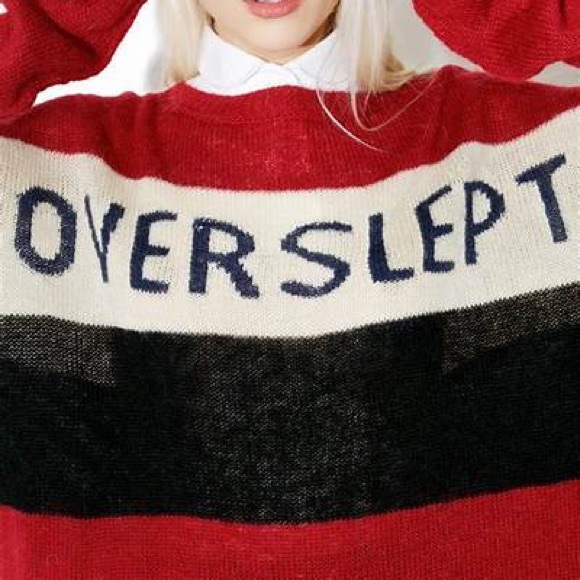 WILDFOX COUTURE 'Overslept' Knit Sweater - Picture 6 of 13